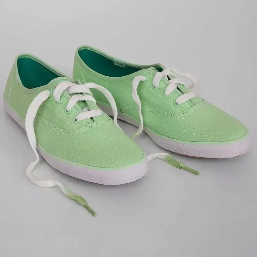 Keds Champion Originals Sneakers Lime Green / White WF534828 Size 7.5. B76
